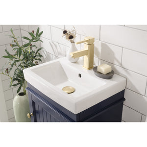 Legion Furniture WLF9318-B 18" BLUE SINK VANITY