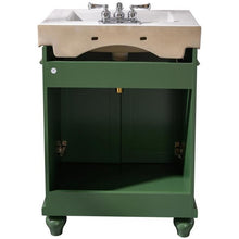 Load image into Gallery viewer, Legion Furniture WLF9324-VG 24&quot; VOGUE GREEN SINK VANITY