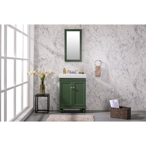 Legion Furniture WLF9324-VG 24" VOGUE GREEN SINK VANITY