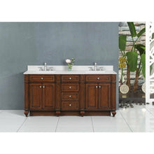Load image into Gallery viewer, Design Element WN-72-BR Winston 72&quot; Double Vanity in Walnut