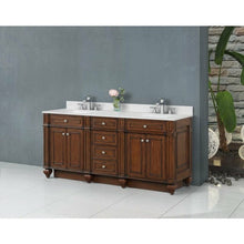 Load image into Gallery viewer, Design Element WN-72-BR Winston 72&quot; Double Vanity in Walnut