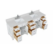 Load image into Gallery viewer, Design Element WN-84-W Winston 84&quot; Double Vanity in White