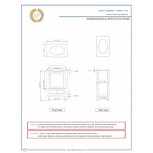 Load image into Gallery viewer, Legion Furniture WT9309-24-PG-PVC 24&quot; PEWTER GREEN BATHROOM VANITY - PVC