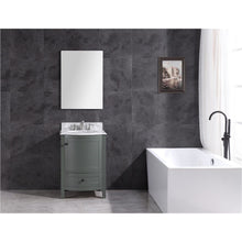 Load image into Gallery viewer, Legion Furniture WT9309-24-PG-PVC 24&quot; PEWTER GREEN BATHROOM VANITY - PVC