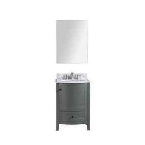 Legion Furniture WT9309-24-PG-PVC 24" PEWTER GREEN BATHROOM VANITY - PVC