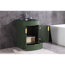 Load image into Gallery viewer, Legion Furniture WTM8130-24-VG-PVC 24&quot; VOGUE GREEN BATHROOM VANITY - PVC