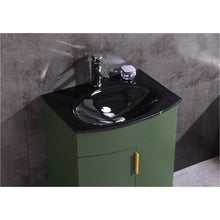 Load image into Gallery viewer, Legion Furniture WTM8130-24-VG-PVC 24&quot; VOGUE GREEN BATHROOM VANITY - PVC