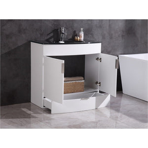 Legion Furniture WTM8130-36-W-PVC 36" WHITE BATHROOM VANITY - PVC