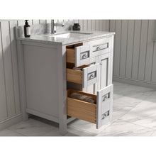 Load image into Gallery viewer, Legion Furniture WV2236-W 36&quot; WHITE FINISH SINK VANITY CABINET WITH CARRARA WHITE TOP